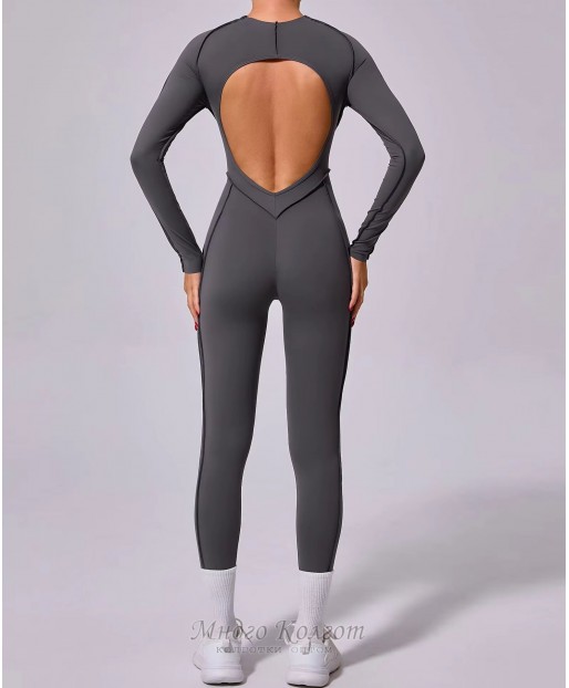 Гладкий комбінізон Leggings Body Crop top Skin model 75